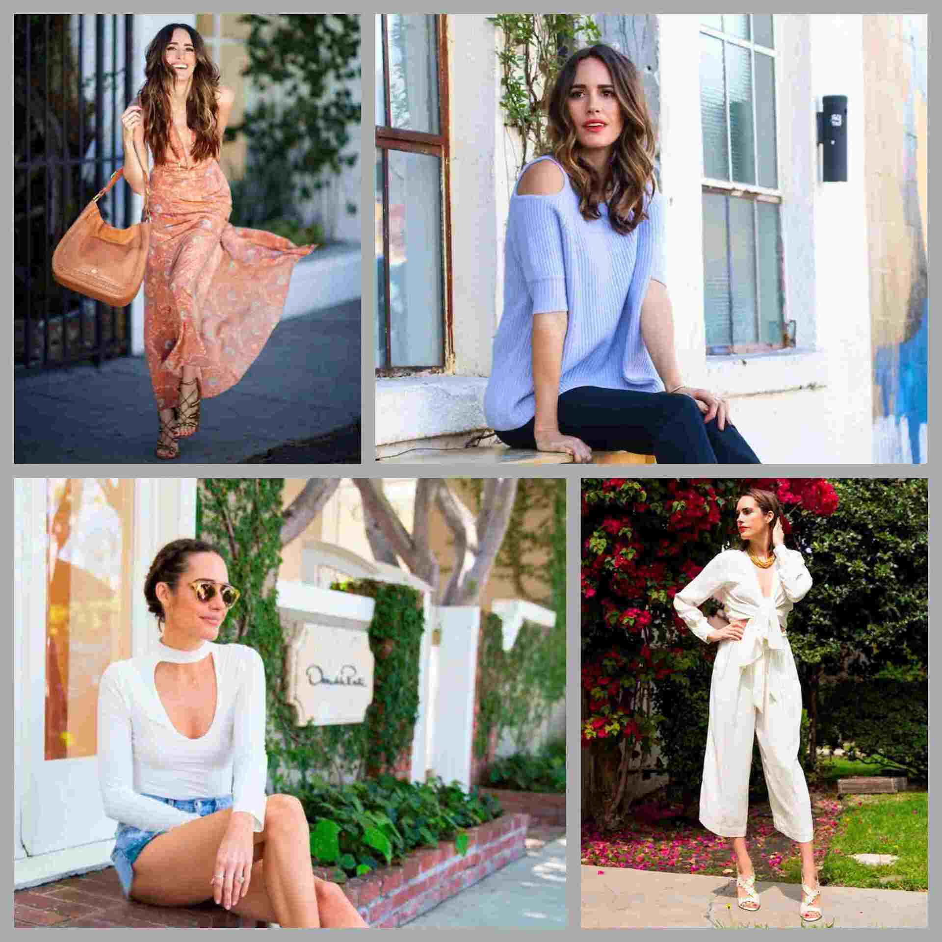 افكار شيك ومختلفة للـ weekend style  فى الربيع من مجموعة Louise Roe